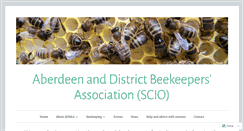 Desktop Screenshot of aberdeenbeekeepers.net